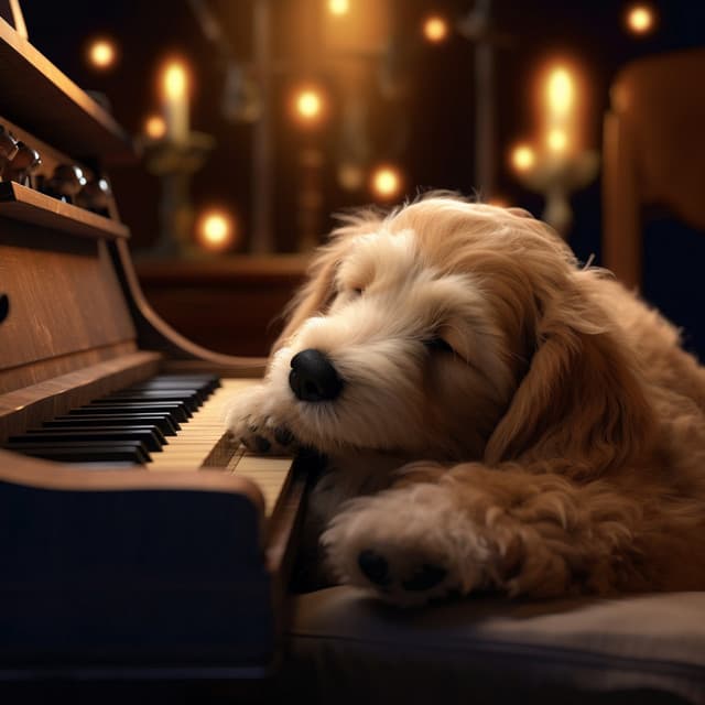 Canine Harmony: Piano Tranquil Chords - Tranquility Piano