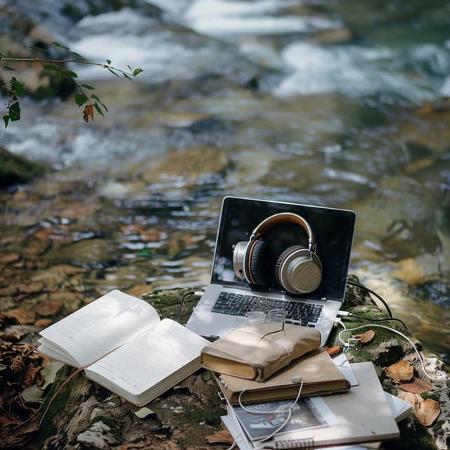 River Focus: Study Sessions by the Stream - Calm Music for Studying