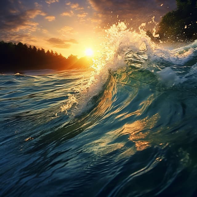 Armonía Del Estudio: Olas Oceánicas Para La Serenidad - Estudios de la naturaleza en todo el mundo