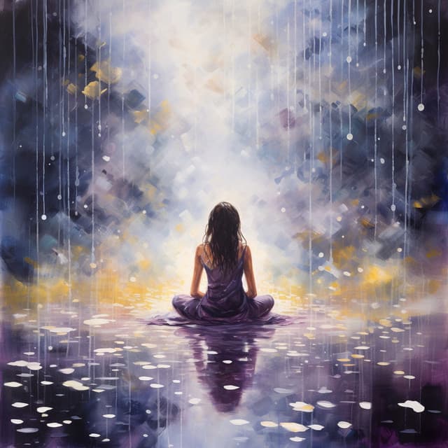Rainstorm Meditation: Melodic Serenity - Meditation Muse