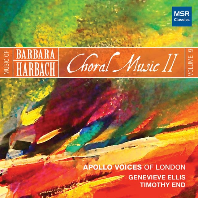 Music of Barbara Harbach, Vol. 19 - Choral Music II - Barbara Harbach