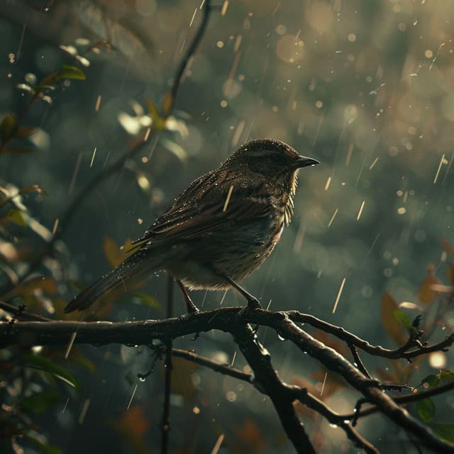 Relaxing Rain for Cats: Binaural Nature and Bird Ambience - Nano Sounds
