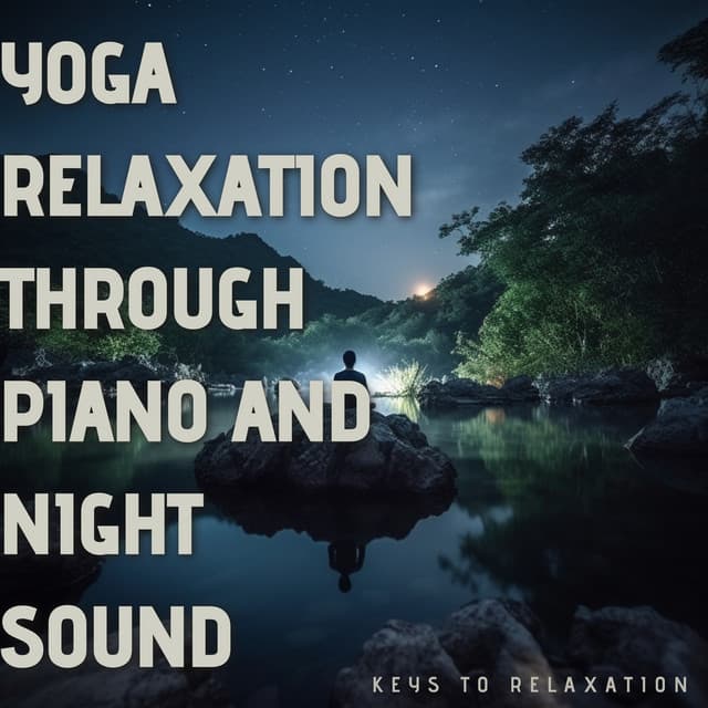 Yoga Relaxation through Piano and Night Sound - Keys to Relaxation