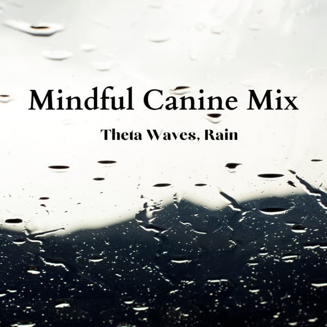 Mindful Canine Mix: Theta Waves, Rain - Relaxing Music for Dogs