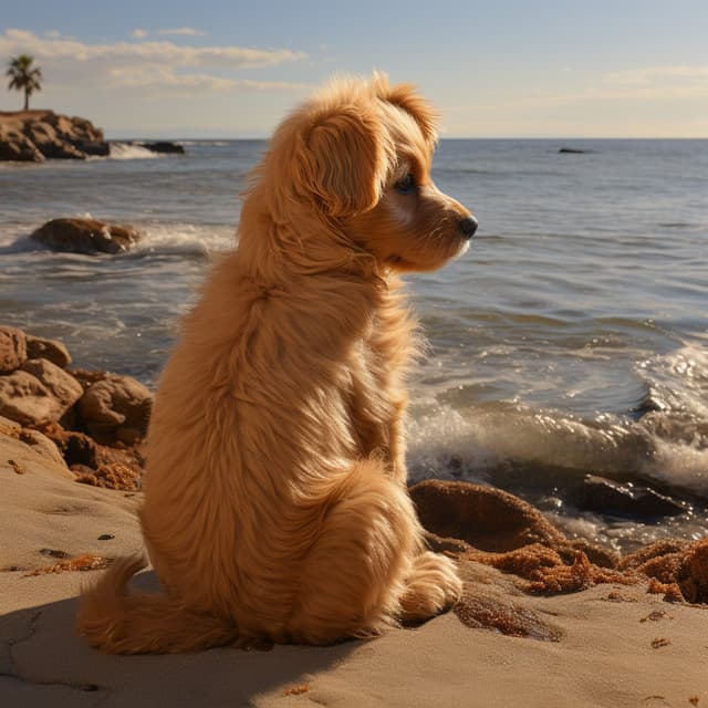 Océano Para Mascotas: Sonidos Naturales Relajantes - Serenidad Academy
