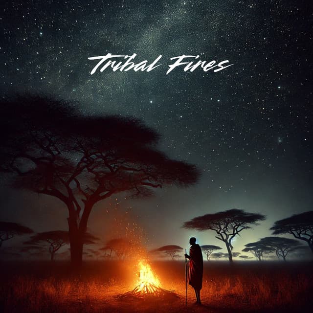 Tribal Fires: Rhythmic Journeys Through African Sacred Land - Shamanic Meditation Tribe