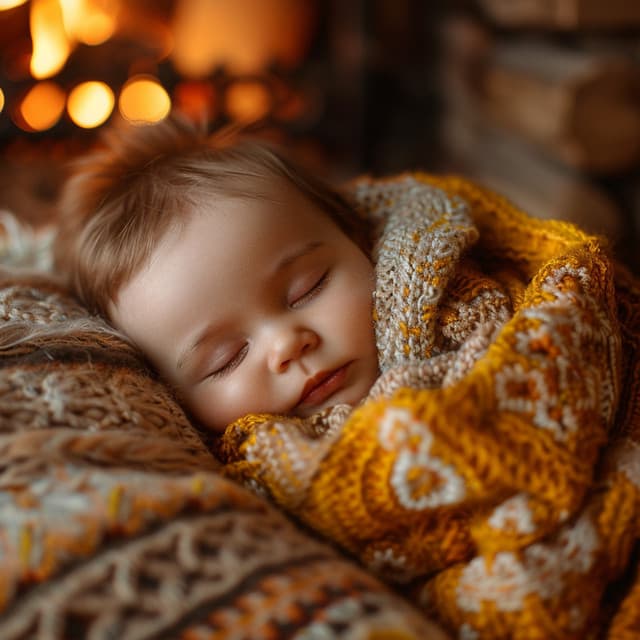 Ritmos Binaurales De Fuego Suave Para El Sueño Del Bebé - Canciones de Cuna 101