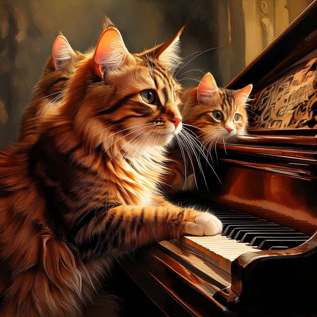 Purrfect Moments: Piano Tunes for Cats - Spiritual Frequencies