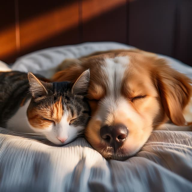 Música Tranquila Para Mascotas Para La Relajación Nocturna - Paisajes de alegría