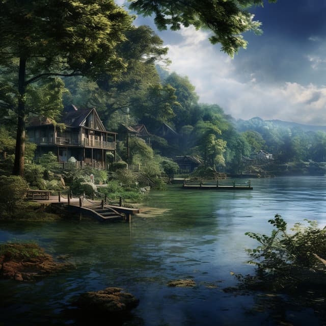 Soothing Water: Binaural Sleep Tunes - Spiritual Shamans of Aurora Borealis