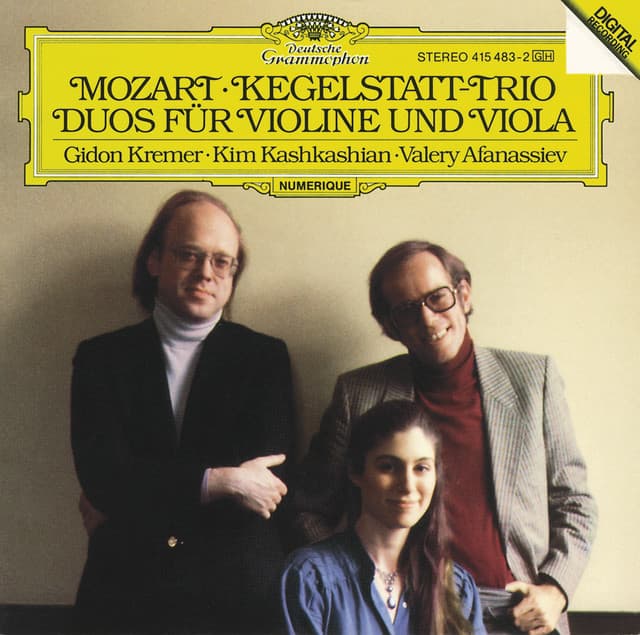Mozart: Kegelstatt-Trio; Duos for Violin and Viola - Wolfgang Amadeus Mozart