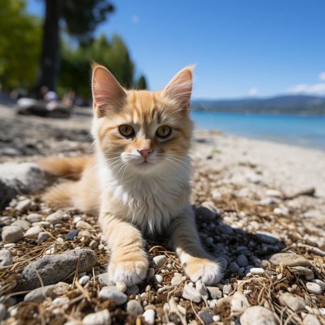 Melodías Felinas Oceánicas: Bienestar Musical Para Amigos Felinos - Naturaleza registrada