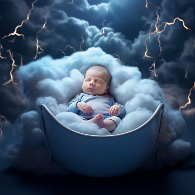 Baby's Thunder: Gentle Lullaby Echo - chillchild