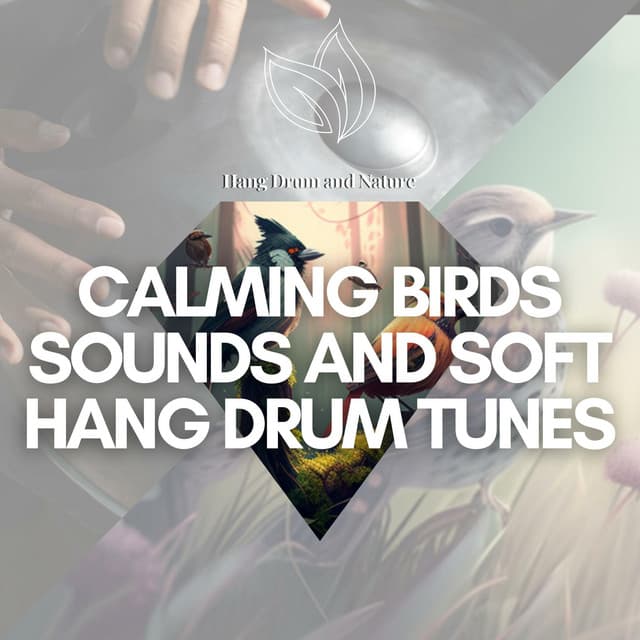 Calming Birds Sounds and Soft Hang Drum Tunes - Hang Drum and Nature
