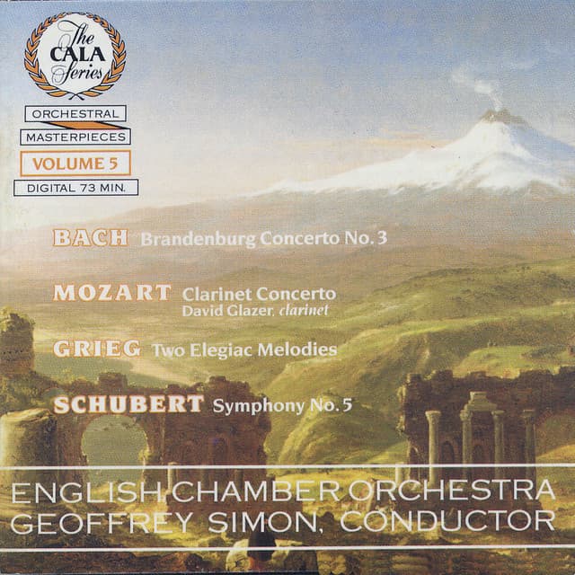 The Cala Series, Vol. 5: Bach, Mozart, Grieg and Schubert - English Chamber Orchestra
