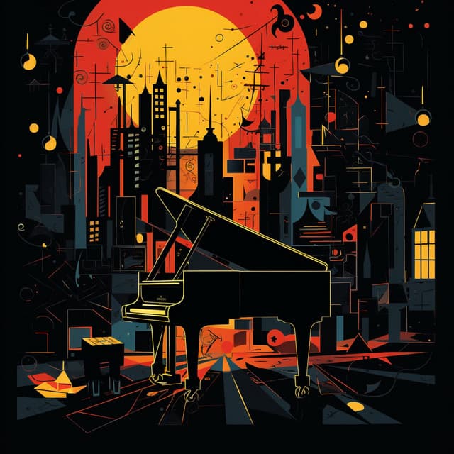 Sunset Sambas: Jazz Piano Rhythms - P.J.B