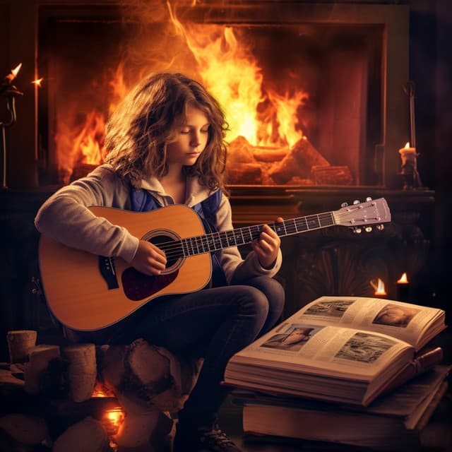 Ember's Scholarly Blaze: Academic Overture Harmony - Worldwide Nature Studios