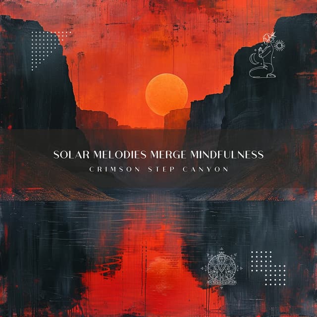 Solar Melodies Merge Mindfulness - Crimson Step Canyon