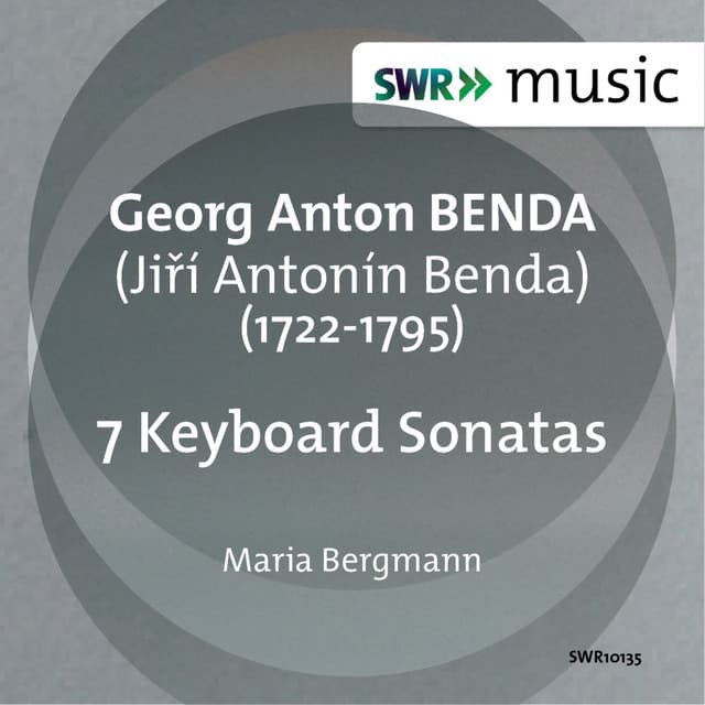 Benda: 7 Keyboard Sonatas - Jiří Antonín Benda