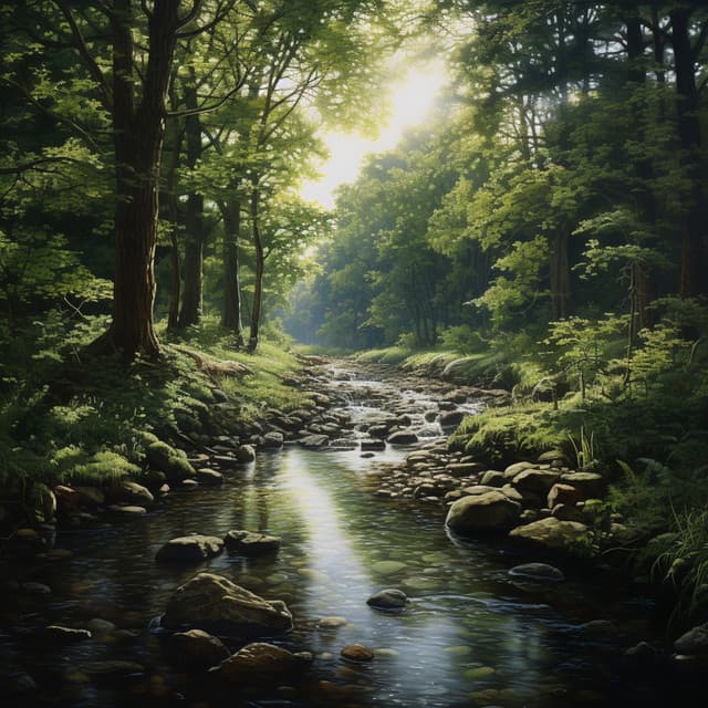 River Music Rapids: Spa's Soothing Stream - Background Music Experience