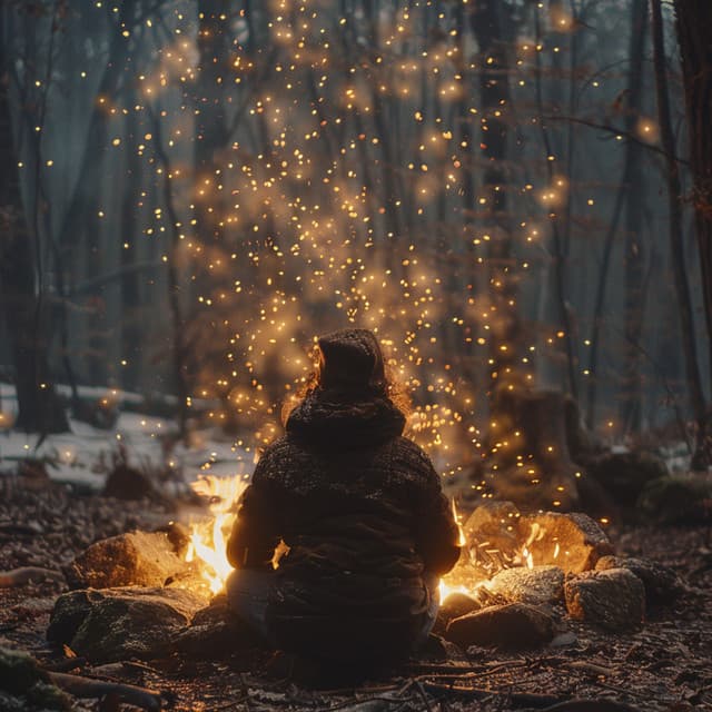 Serenidad Del Fuego: Armónicos De Llama Binaural - Lista de reproducción de música relajante