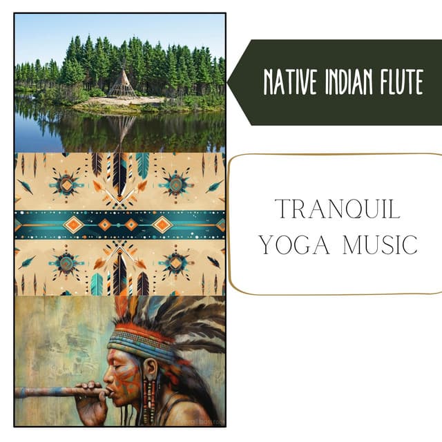 Tranquil Yoga Music, Flute Sounds & Forest Whispers - Native Indian Flute