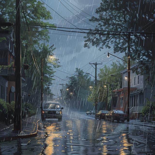 Lluvia Relajante: Ambientación Con Truenos Relajantes Para Serenidad - Sol de celulosa