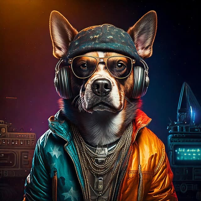 Dog Days: Chill Hip Hop for Restful Paws - Harmonious Lofi Rest