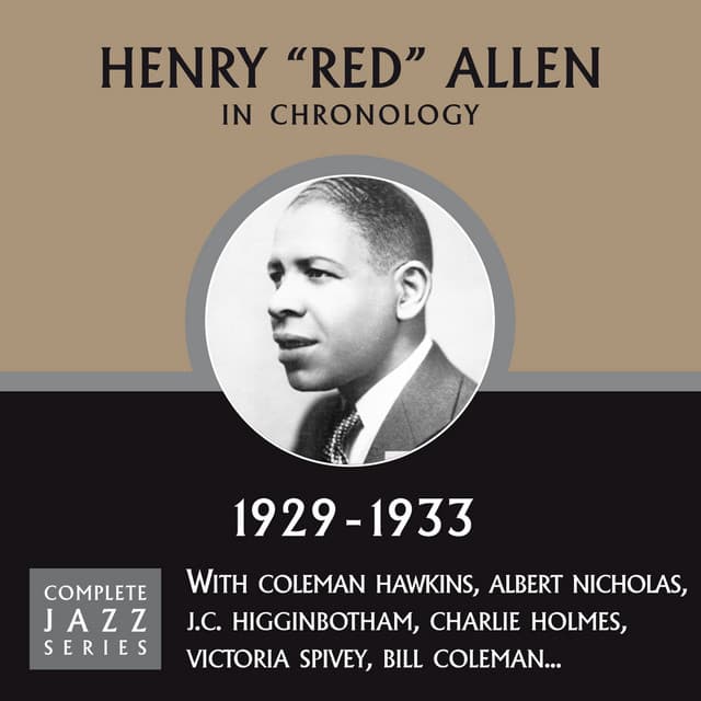 Complete Jazz Series 1929 - 1933 - Henry "Red" Allen