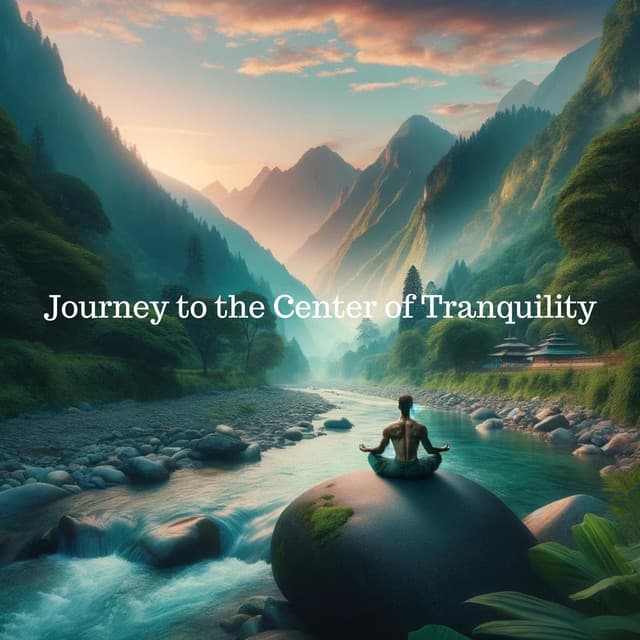 Journey to the Center of Tranquility: Deep Meditative Soundscapes - Guided Meditation Music Zone