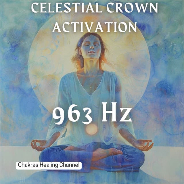 963 Hz Celestial Crown Activation - Chakras Healing Channel