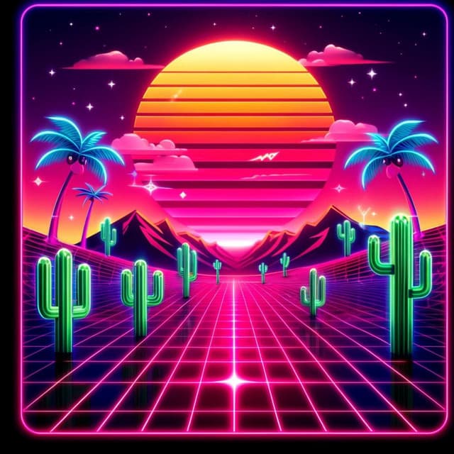 Desert Sun Synthwave - Synthwave Chillout Vibes