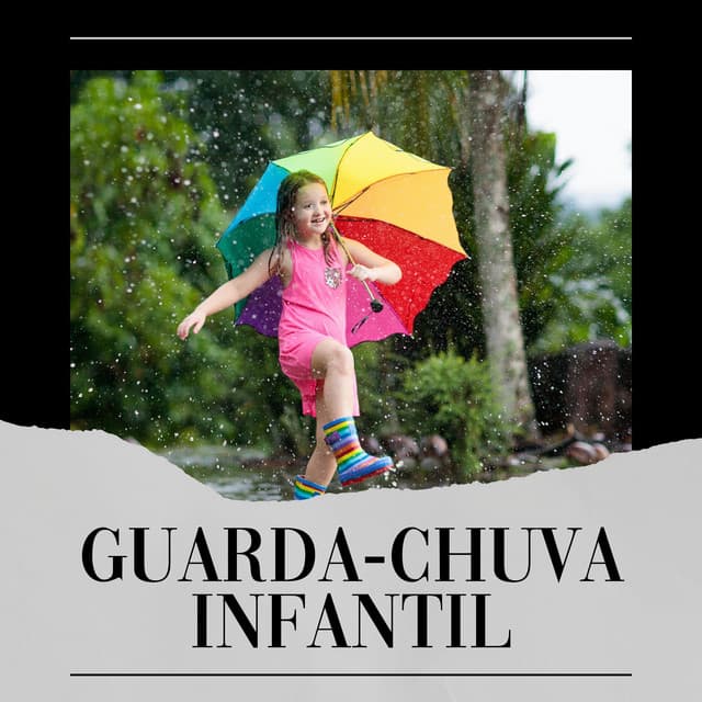 Guarda-chuva Infantil - Barulho de Chuva Forte