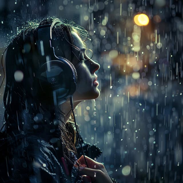 Rain's Rhythmic Drift: Binaural Cadence - Jupiter Productions