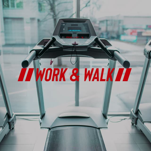Work & Walk: Medium Pace Treadmill Workout Beats to Achieve Daily Steps Target - Running Music Academy