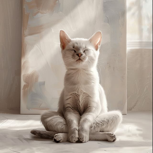 Sueños Armónicos De Gatos: Delicias De Música Ambiental Reflexiva - Cuna Musical Gatos