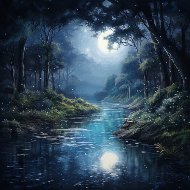 Binaural River: Mystic Aquatic Melody for Relaxation - Universal Frequency