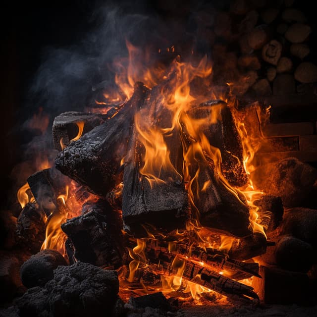 Armonías Abrasadoras: Canciones Del Fuego - Grabaciones relajantes de la Naturaleza