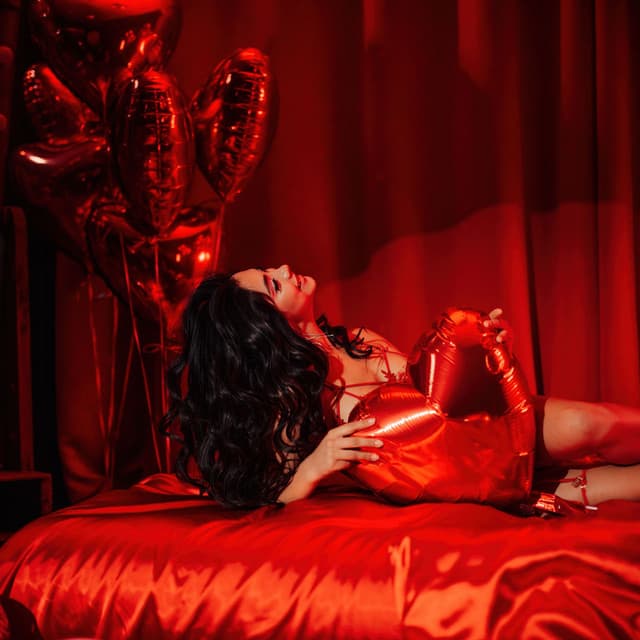 Crimson Velvet Desire: Sensual Nights in Red Bedroom, Slow Erotic Chill & Sex - Sexy Chillout Music Cafe