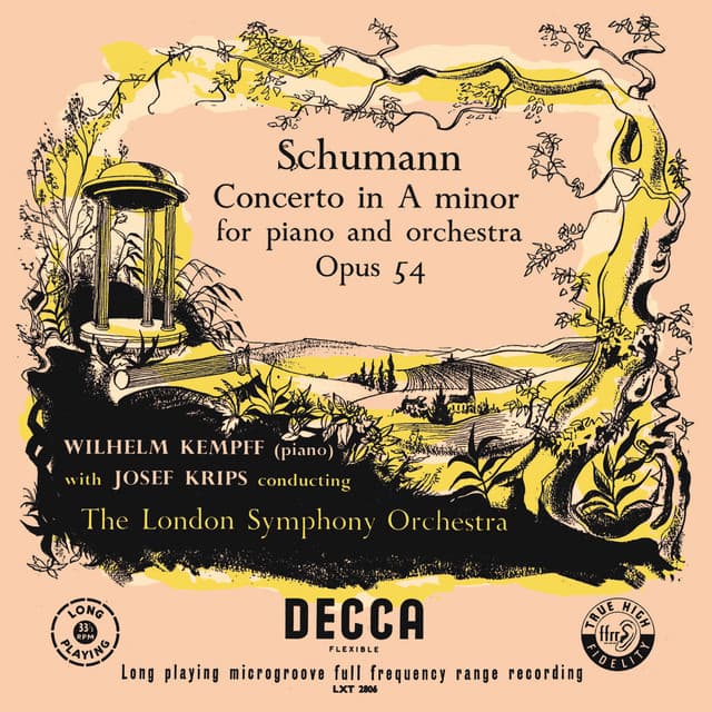 Schumann: Papillons; Arabeske; Piano Concerto - Robert Schumann