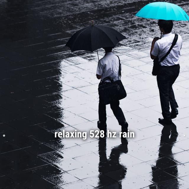 * 528 hz rain sounds for sleep * - Lightning, Thunder and Rain Storm