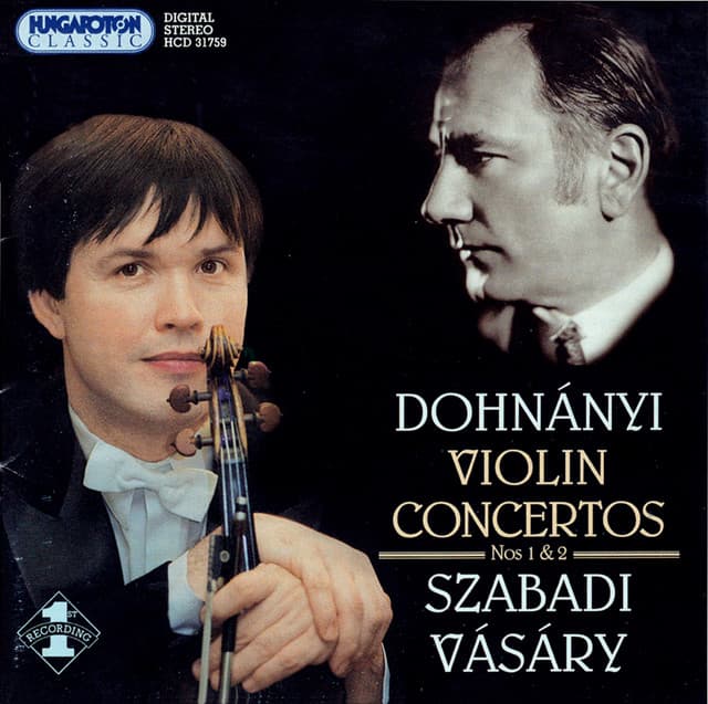 Dohnanyi: Violin Concertos Nos. 1 and 2 - Ernst von Dohnányi