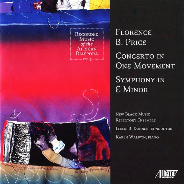Florence Price: Concerto/Symphony in E Minor - Florence Beatrice Price