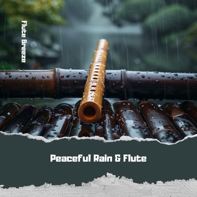 Peaceful Rain & Flute: A 432 Hz Nature's Embrace - Flute Breeze