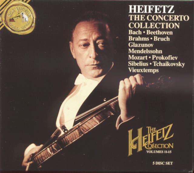 The Heifetz Collection Vol. 11-15 - The Concerto Collection - Jascha Heifetz