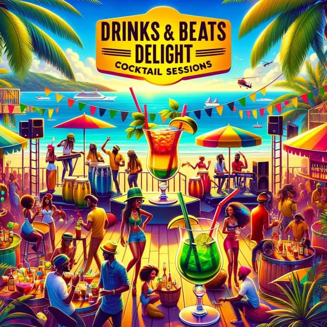 Drinks & Beats Delight: Cocktail Sessions - Drink Bar Chillout Music