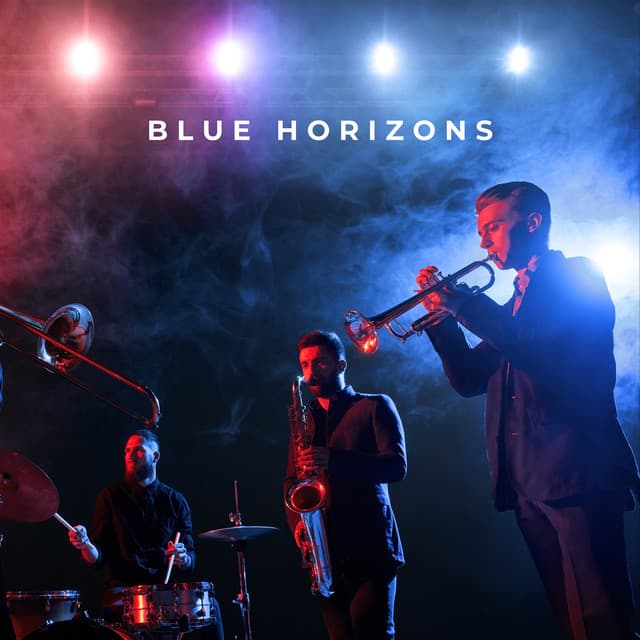 Blue Horizons - French Piano Jazz Music Oasis