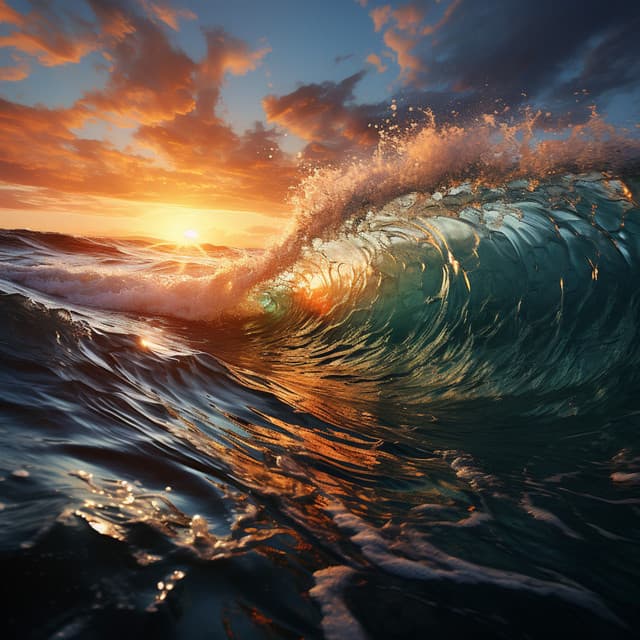 Meditación En El Océano: Coro De Olas Serenas - Un sanador sonoro