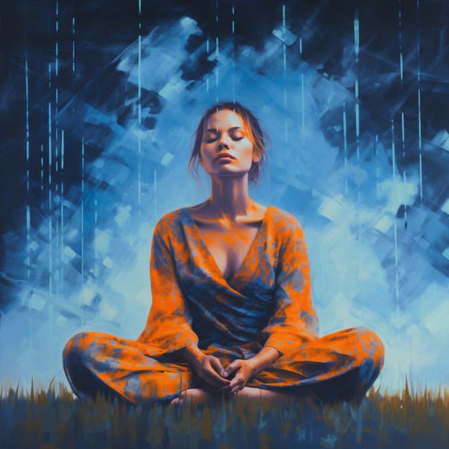 Meditative Rain: Inner Peace Symphony - Chakra Meditation Universe