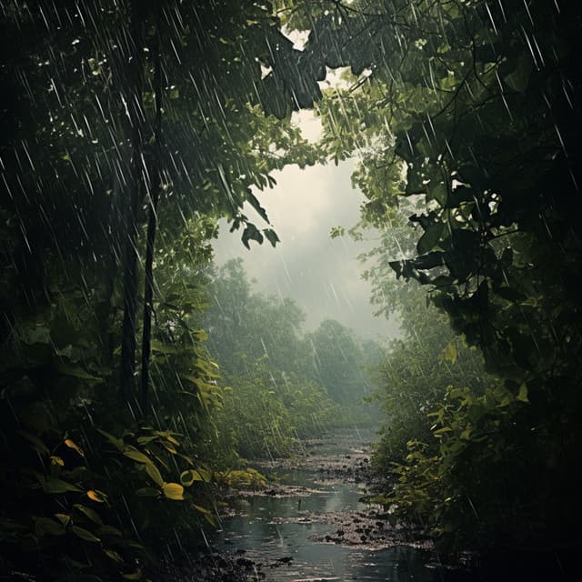 Nature Rain for Deep Relaxation: Gentle Raindrops - Wellbeing Soundscapes